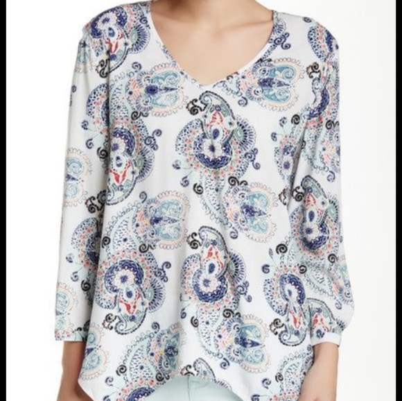 Nine West Tops - Nine West paisley  top